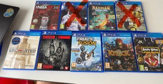 Lote 6 Juegos PS4 (NBA 2K14, Rayman, etc.