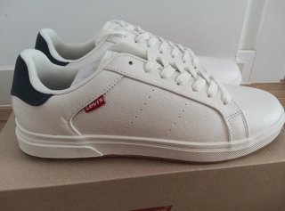 Zapatillas Levi's Piper Regular White Talla 42