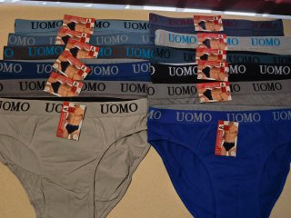12 Calzoncillos Uomo Algodón Talla XXL