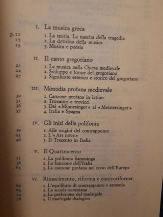 BREVE STORIA DELLA MUSICA.: