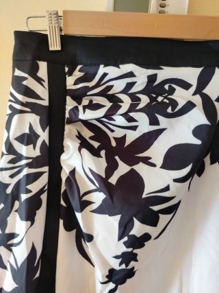 Falda larga estampada talla M