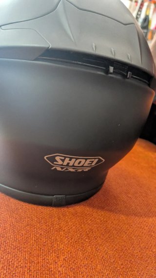 Casco Shoei NXR Negro Mate Talla S