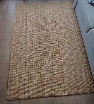 Alfombra Ikea LOHALS Yute Beige/Marrón