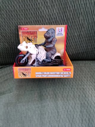 Figura Dinosaur Quest Gorila Moto 3+ Años