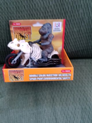 Figura Dinosaur Quest Gorila Moto 3+ Años