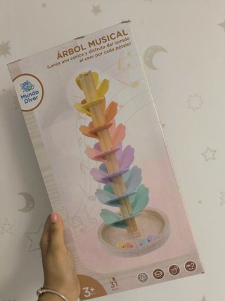 Árbol Musical Mundo Diver Colores Pastel