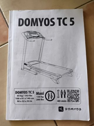 Cinta de correr Domyos TC5