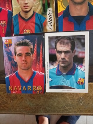 8 Postales FC Barcelona. Antiguas.