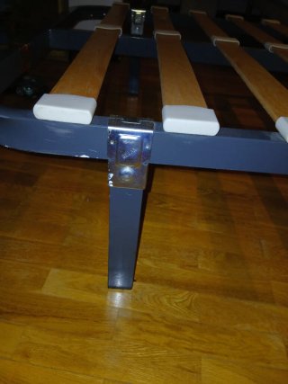 Somier 90x180 cm con patas