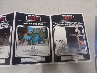 Catálogo Star Wars El Retorno del Jedi 1984