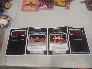 Catálogo Star Wars El Retorno del Jedi 1984
