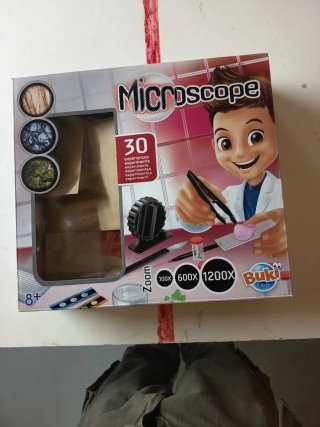 Microscopio Infantil con Experimentos