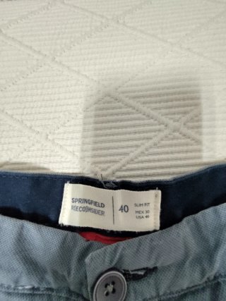 Bermudas hombre talla 40 azul