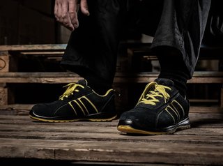 Zapatillas seguridad Blackrock Hudson azul/amarill