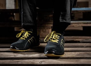 Zapatillas seguridad Blackrock Hudson azul/amarill