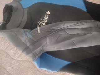 Traje de neopreno ALDER azul y negro