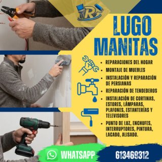 Manitas | Reforma | Pintura | Montaje | Fontanero