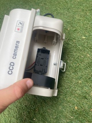 Cámara de seguridad falsa CCD