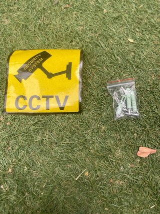 Cámara de seguridad falsa CCD