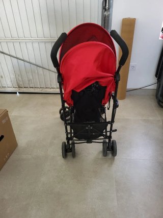 Cochecito bebé GoldBaby rojo