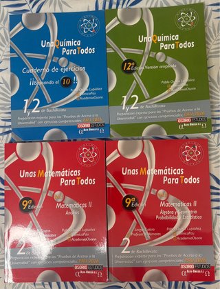 Libros PAU (preparacion)