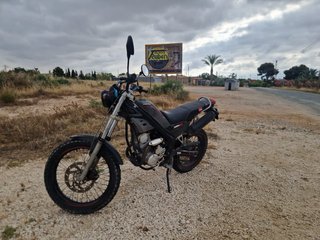 Rieju Tango 125 Trial Negra y Roja