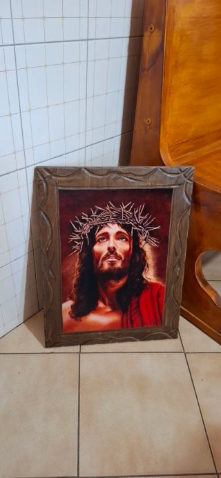 Quadro Gesù con corona di spine