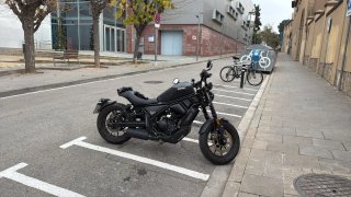 Zontes 125 Custom Negra