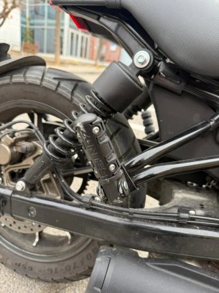Zontes 125 Custom Negra