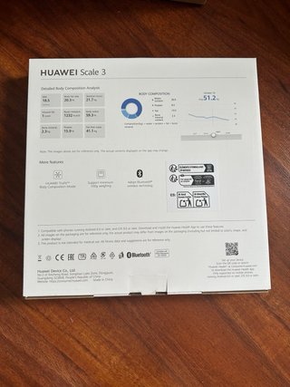Báscula Huawei Scale 3 Bluetooth Edición