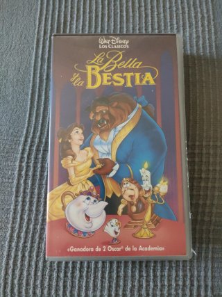 VHS La Bella e la Bestia (Spagnolo)