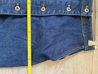 Falda vaquera abotonada Uniqlo Jeans