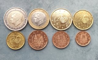 Lote de monedas Euro España