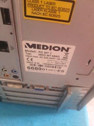 PC Medion DVD-RW DVD-ROM