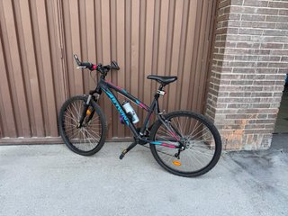 Bicicleta de Montaña Negra