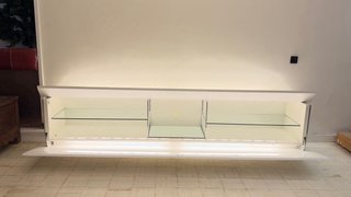 Mueble Bar Acerbis Diseño Italiano Blanco