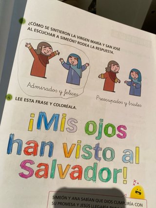 Religión católica 1 primer ciclo Primaria