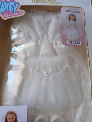 Nancy Colección Vestido Novia Bordado Inglés