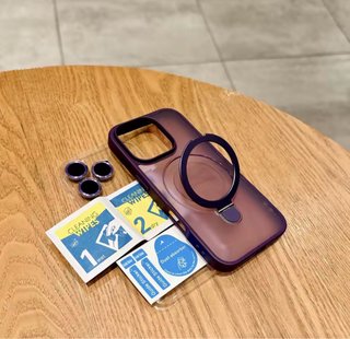 Custodia iPhone 14 Pro Magnetica Viola