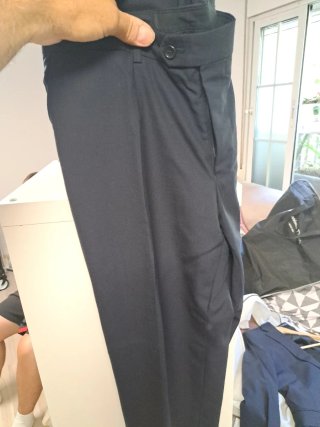 Traje Massimo Dutti Azul Marino Hombre