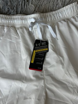 Pantaloncini Under Armour Bianchi catarifrangenti