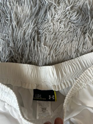 Pantaloncini Under Armour Bianchi catarifrangenti