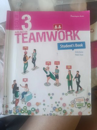 Libro inglés Teamwork 3 eso en perfecto estado