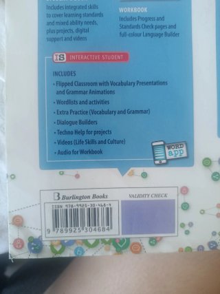 Libro inglés Teamwork 3 eso en perfecto estado