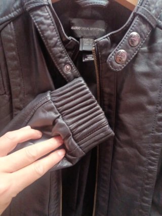 Chaqueta cuero Mango mujer Talla XS