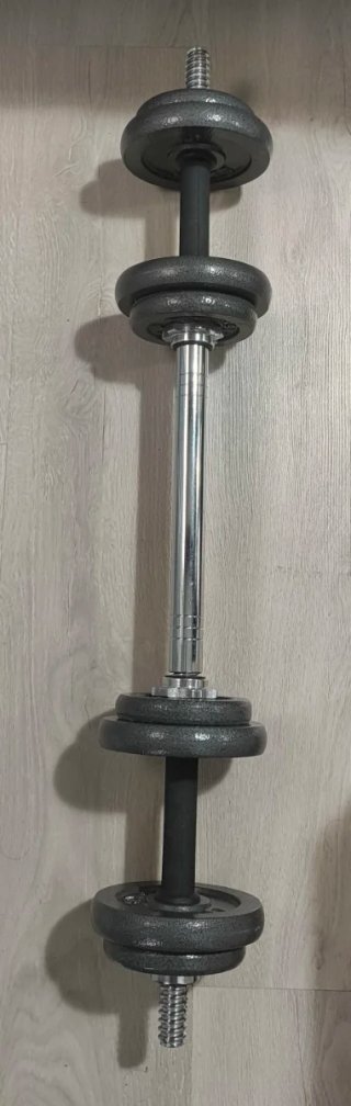 Maletín Pesas Hierro Fundido 30 KG Unycos