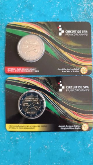2€ Bélgica 2025 Spa Francorchamps Conmemorativa