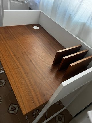 Escritorio Sklum Madera y Metal