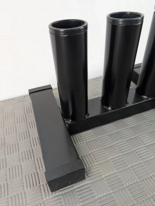 Soporte de Suelo para 3 Barras Olímpicas de 50 mm