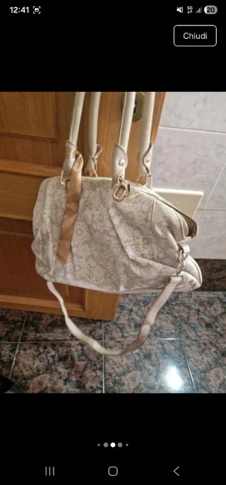 Borsa Liu Jo Beige e Oro